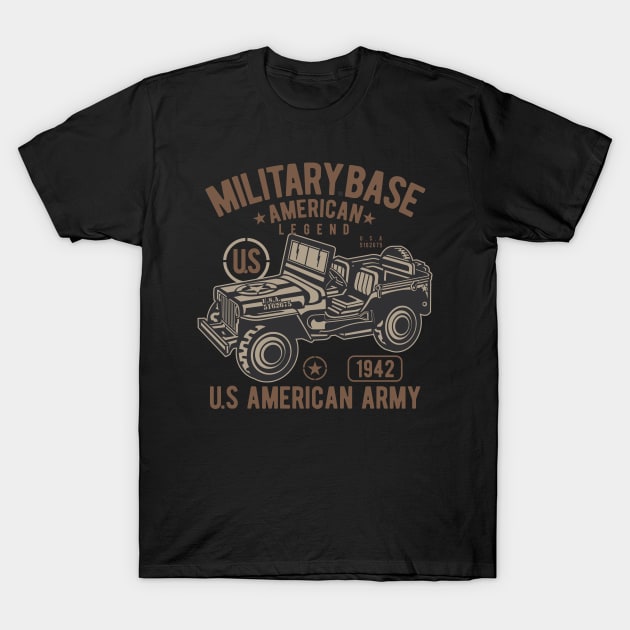 U.S American Army - American Legend T-Shirt by HealthPedia